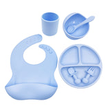 Baby Cutlery Set Silicone Bib Silicone Cup Spoon Bigbuy