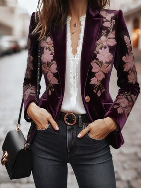 Casual Retro Stand Collar Coat Bigbuy