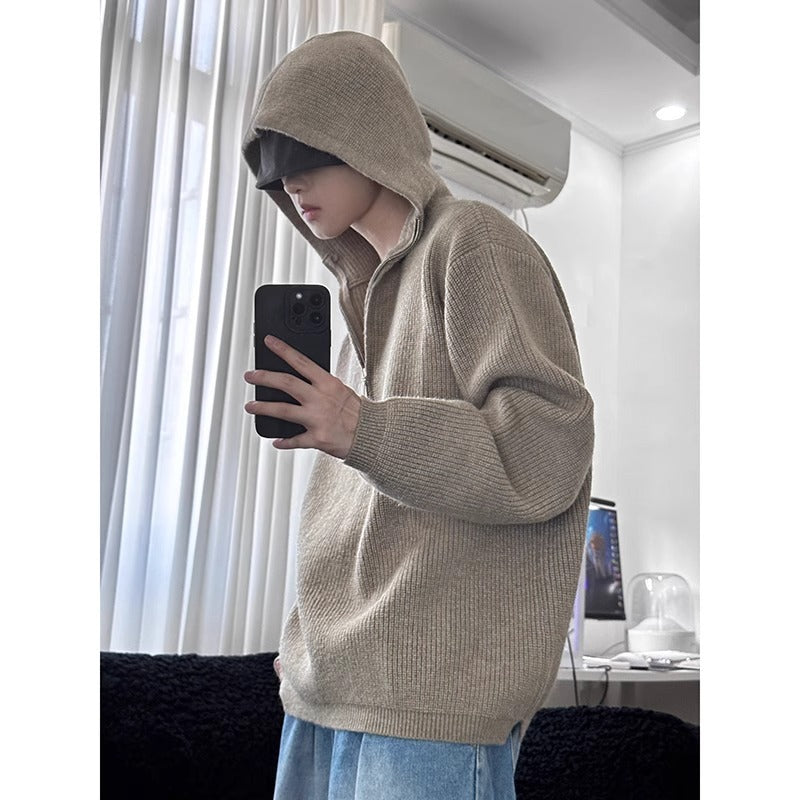 Knitted Sweater High-grade Baggy Coat Bigbuy