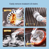 Electric Cleaning Brush 4 In 1 Spinning Scrubber Handheld Electric Cordless Cleaning Brush Portable Bigbuy