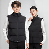Soft Shell Waterproof Down Cotton Vest Work Clothes Bigbuy