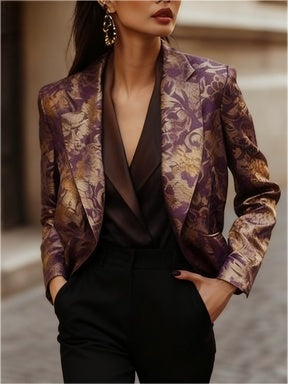 Casual Retro Stand Collar Coat Bigbuy