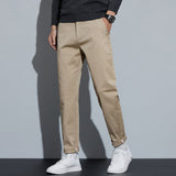Combed Cotton Light Business Casual Pants Men Bigbuy