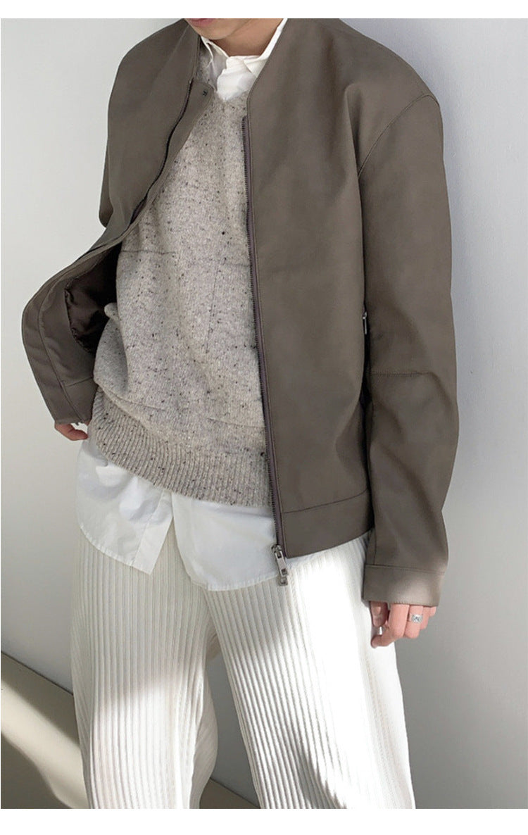 Men's Loose Solid Color Corduroy Ankle-tied Casual Pants Bigbuy