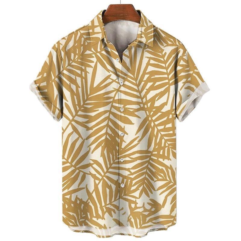 Breathable Quick-drying Casual Sports Short Sleeve 3D Printing Flower Bigbuy