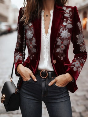 Casual Retro Stand Collar Coat Bigbuy