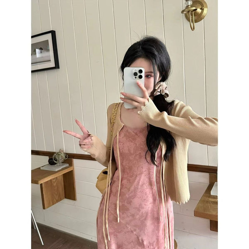 Seaside Holiday Floral Strap High-grade Dress Bigbuy