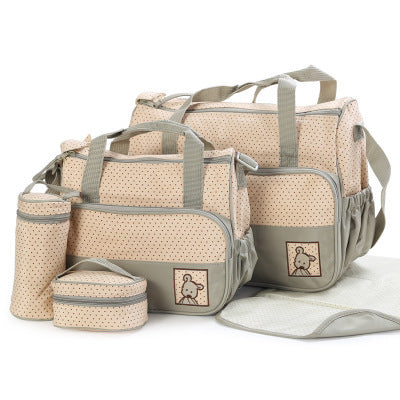 Baby Diaper Bag Suits For Mom Baby Bottle Holder Mother Mummy Stroller Maternity Nappy Bags Sets Bigbuy