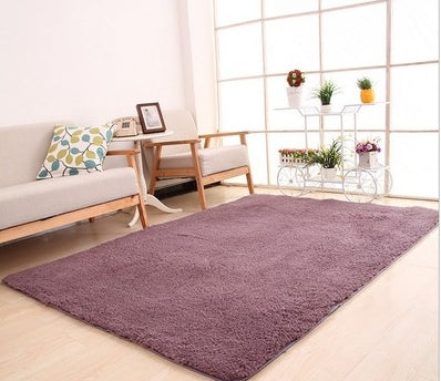 Living Room Rug Area Solid Carpet Fluffy Soft Home Decor White Plush Carpet Bedroom Carpet Kitchen Floor Mats White Rug Tapete Bigbuy