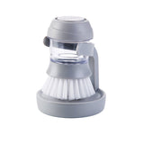 Automatic Liquid Adding Cleaning Brush Multifunctional Kitchen Pot Washing Brush Bigbuy
