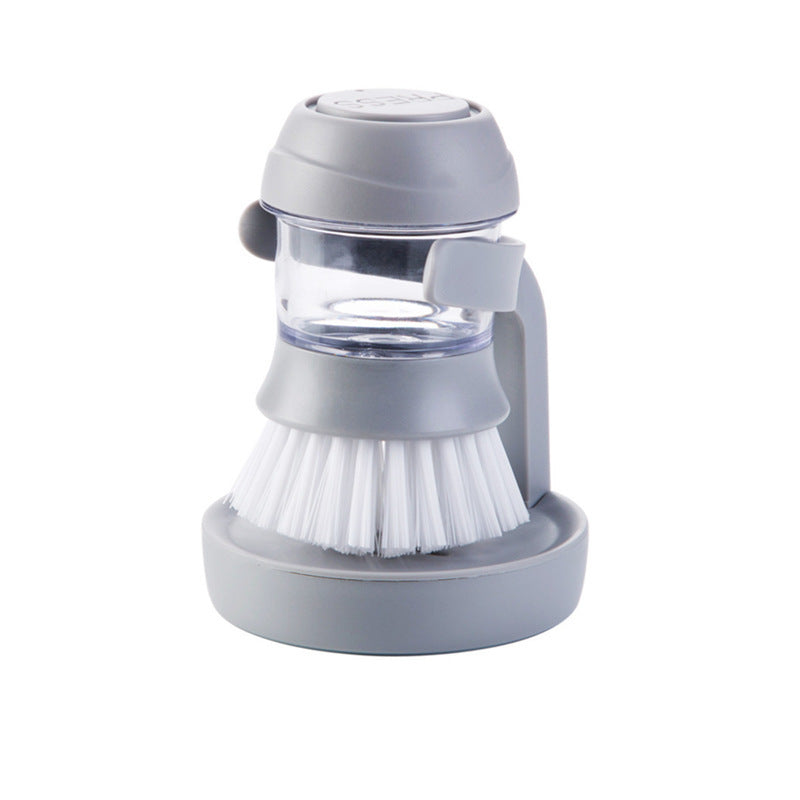 Automatic Liquid Adding Cleaning Brush Multifunctional Kitchen Pot Washing Brush Bigbuy