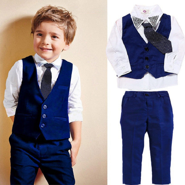Casual Clothing Suits Boys' Clothes Vests Gentleman Suits Bigbuy