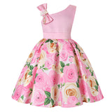Girls' Dresses Girls' Princess Dresses Digital Print Children's Dresses Bigbuy