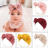 Cute Baby Hat Newborn Soft Baby Girl Hat Turban Infant Toddler Baby Cap Bonnet Headwraps Bigbuy