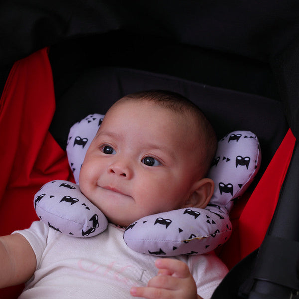 Infant Pillow  Baby Bed  U-Shaped Safety Seat  Neck Guard  Fixed Stereotyped Stroller Pillow Bigbuy