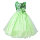 Baby Sequin Dress Flower Girl Wedding Princess Dress Bigbuy