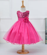 Baby Sequin Dress Flower Girl Wedding Princess Dress Bigbuy