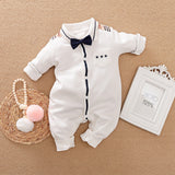 Gentleman's Baby Clothes, Long-sleeved Baby Clothes, Gentleman's Romper Bigbuy