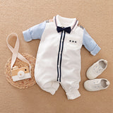 Gentleman's Baby Clothes, Long-sleeved Baby Clothes, Gentleman's Romper Bigbuy