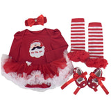 Four-piece Christmas Gift Newborn Clothing Set Baby Bigbuy