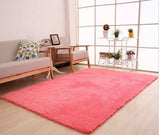 Living Room Rug Area Solid Carpet Fluffy Soft Home Decor White Plush Carpet Bedroom Carpet Kitchen Floor Mats White Rug Tapete Bigbuy