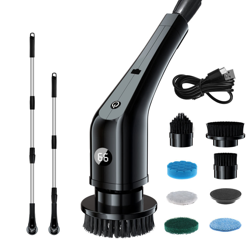 Electric Cleaning Brush Household Multi-functional 7-in-1 Toilet Bathroom Cleaning Brush Bigbuy