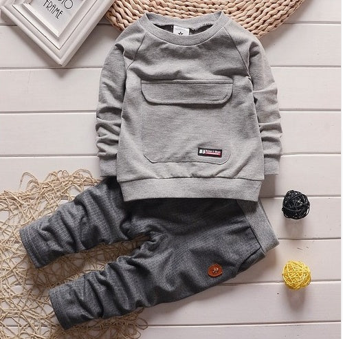 Toddler Baby Clothes Children Suit 0-3 Years Old Suit  Pants Children's Sportswear Boys Girls Children's Clothing Brand Bigbuy