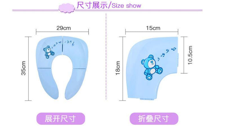 Toilet Seat Folding Toilet Seat for Children Bigbuy