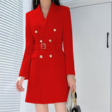 Office Lady Style Slimming Waist Trimming Coat Women's Top Bigbuy