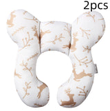 Infant Pillow  Baby Bed  U-Shaped Safety Seat  Neck Guard  Fixed Stereotyped Stroller Pillow Bigbuy