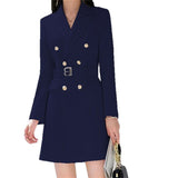 Office Lady Style Slimming Waist Trimming Coat Women's Top Bigbuy