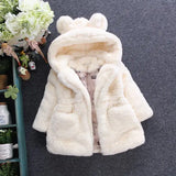 A girl's fur coat for autumn and winter Bigbuy