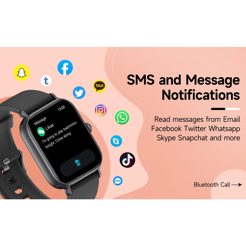 2025 New 2.0-inch Smart Watch With Multiple Sports Modes And Fitness Tracker Bigbuy