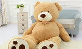 Giant Teddy Bear Plush Toy Huge  Soft Toys  Leather Shell Bigbuy