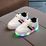Kimmy White LED Sneakers Shoes Bigbuy