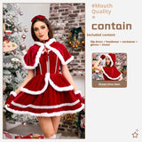 Sexy Bandeau Christmas Clothes Hot Girl European And American Style Dress Bigbuy