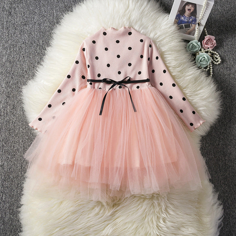 Baby Girls Spring Winter Long Sleeve Tutu Lace Dresses Infantil Newborn 1st Birthday Party Clothes Christening Gown Casual Wear Bigbuy