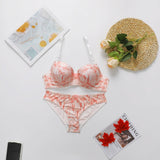 Women's Sweet Push-up Bra Set Bigbuy