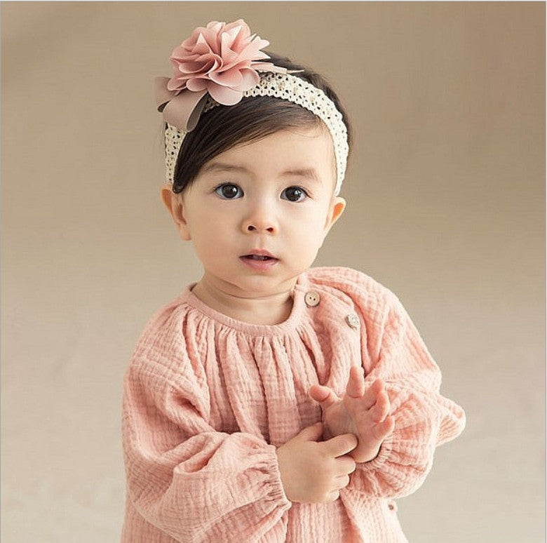 Baby lace headband Bigbuy
