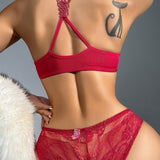 Sexy And Fashionable Push-up Lingerie Set For Women, Featuring A Smooth, Backless Design And Extra Thickness. Bigbuy