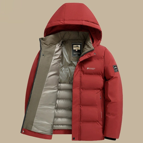 Warm And Fleece Thickened Down Jacket Bigbuy