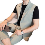 High Sense Business Lightly Mature All-matching Slim Fit Vest Bigbuy