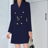 Office Lady Style Slimming Waist Trimming Coat Women's Top Bigbuy
