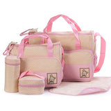 Baby Diaper Bag Suits For Mom Baby Bottle Holder Mother Mummy Stroller Maternity Nappy Bags Sets Bigbuy