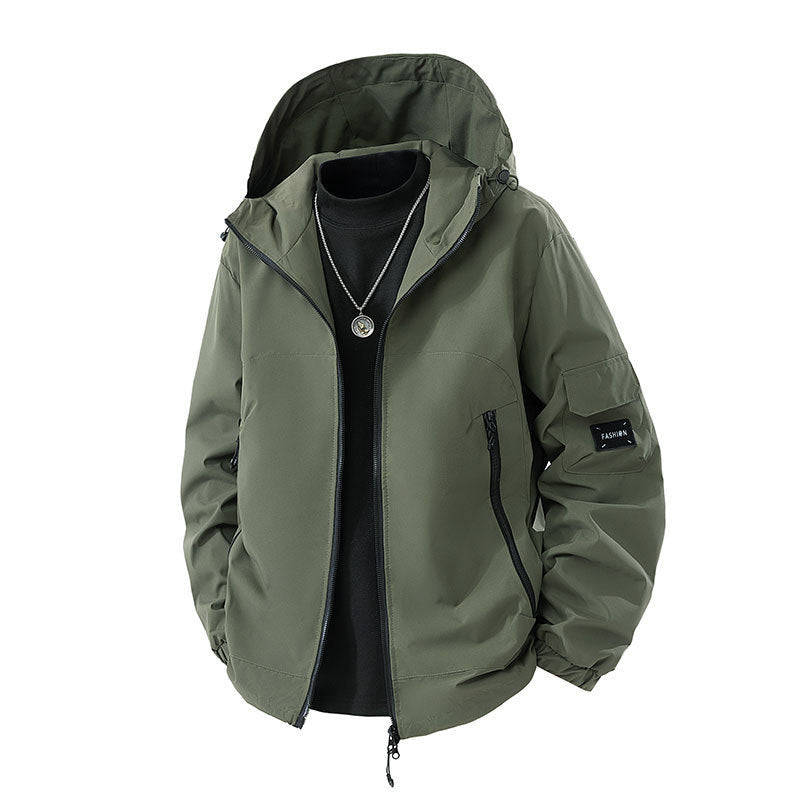 Brand Loose Cargo Windproof Jacket Bigbuy