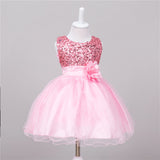 Baby Sequin Dress Flower Girl Wedding Princess Dress Bigbuy