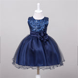 Baby Sequin Dress Flower Girl Wedding Princess Dress Bigbuy