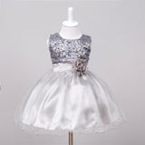 Baby Sequin Dress Flower Girl Wedding Princess Dress Bigbuy