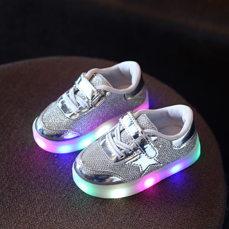 LED shoe magic button Bigbuy