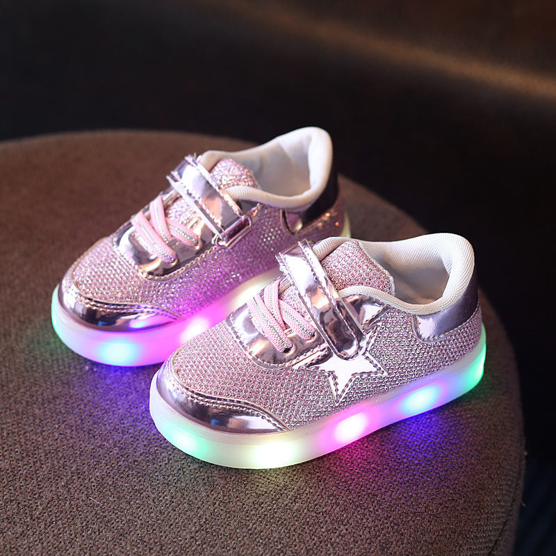 LED shoe magic button Bigbuy